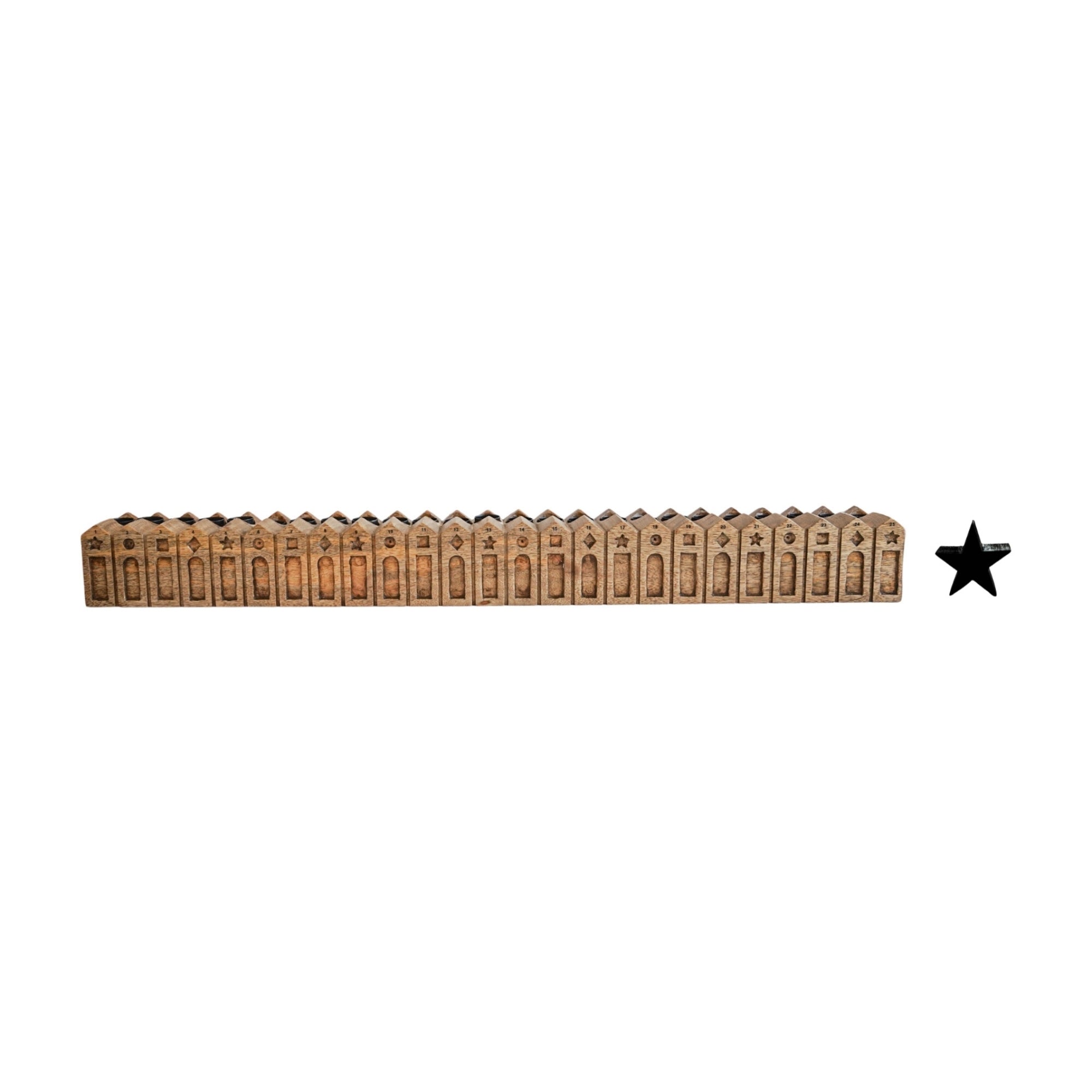 Nordic Wooden Advent Calender