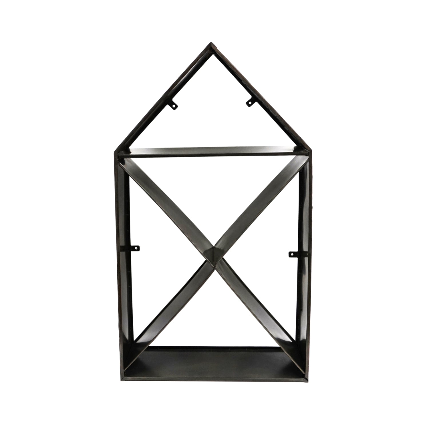 Stockage de bûches sculpturales pour maison, noir naturel