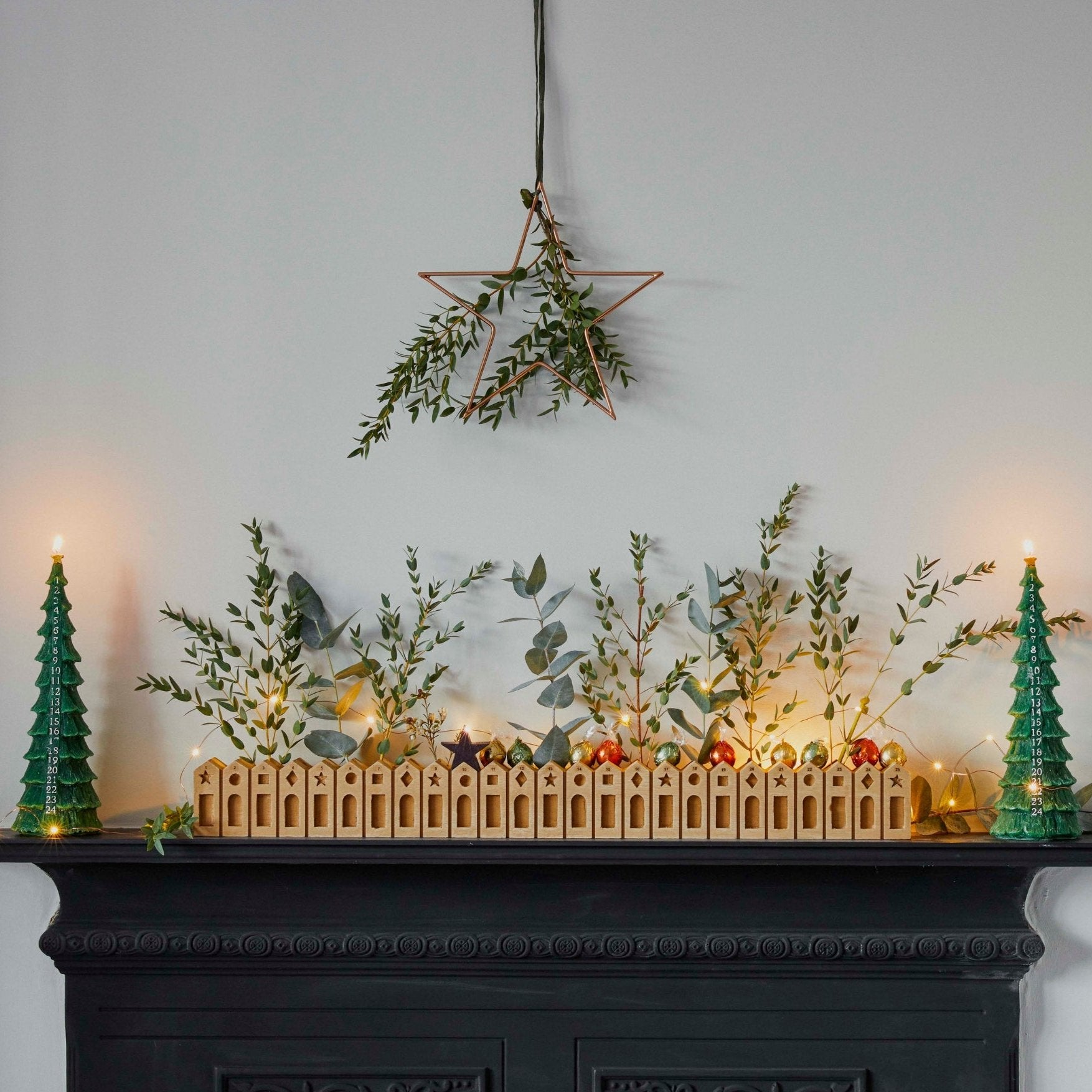 Nordic Wooden Advent Calender