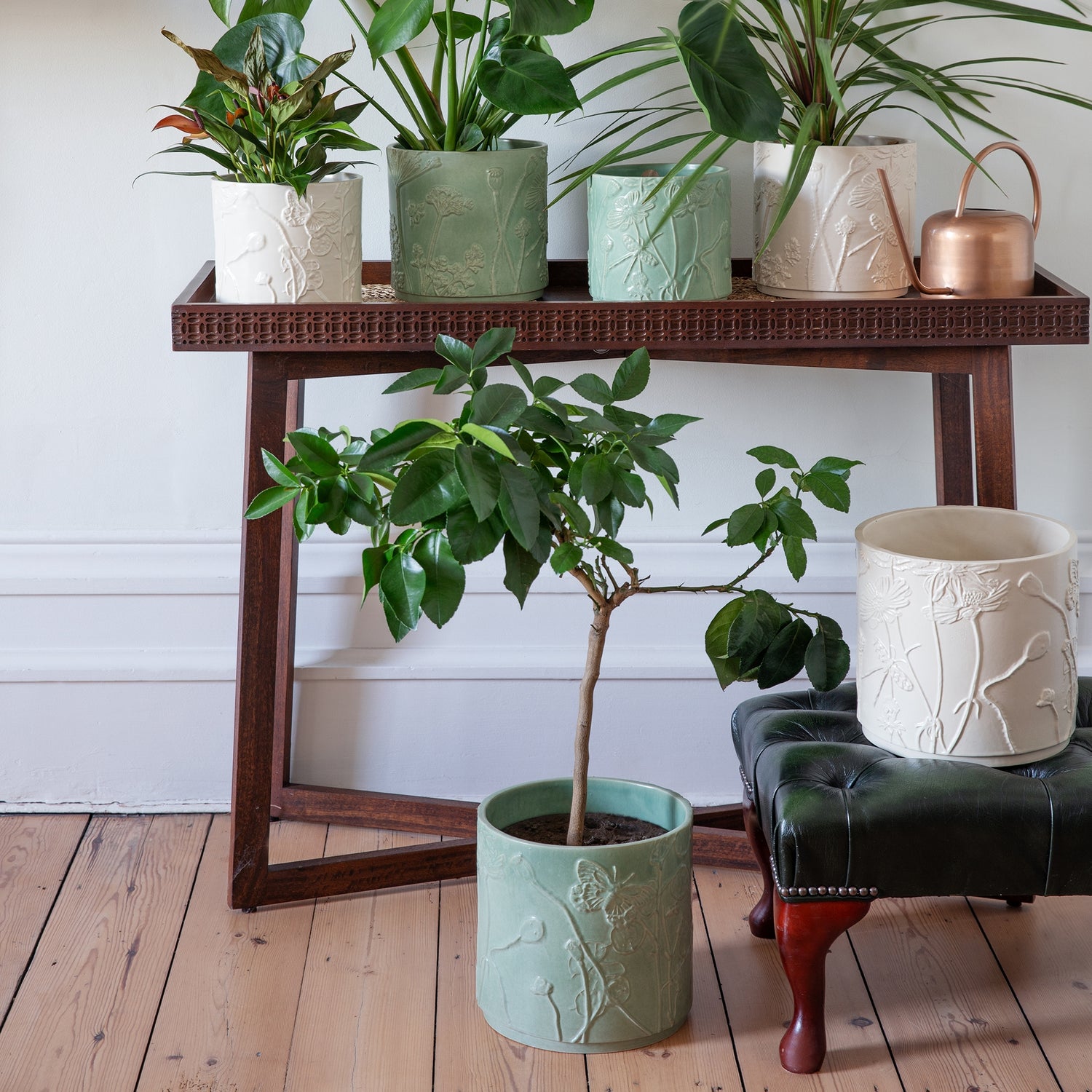 Kew Stoneware Meadow Planter