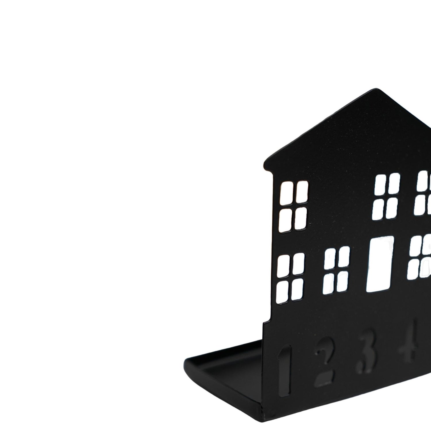 Advent Tealight Centerpiece Metal Black