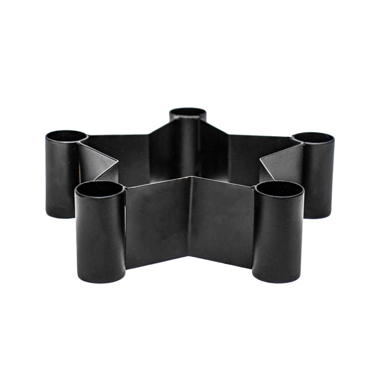 Bougeoir de table Star Centerpiece en noir