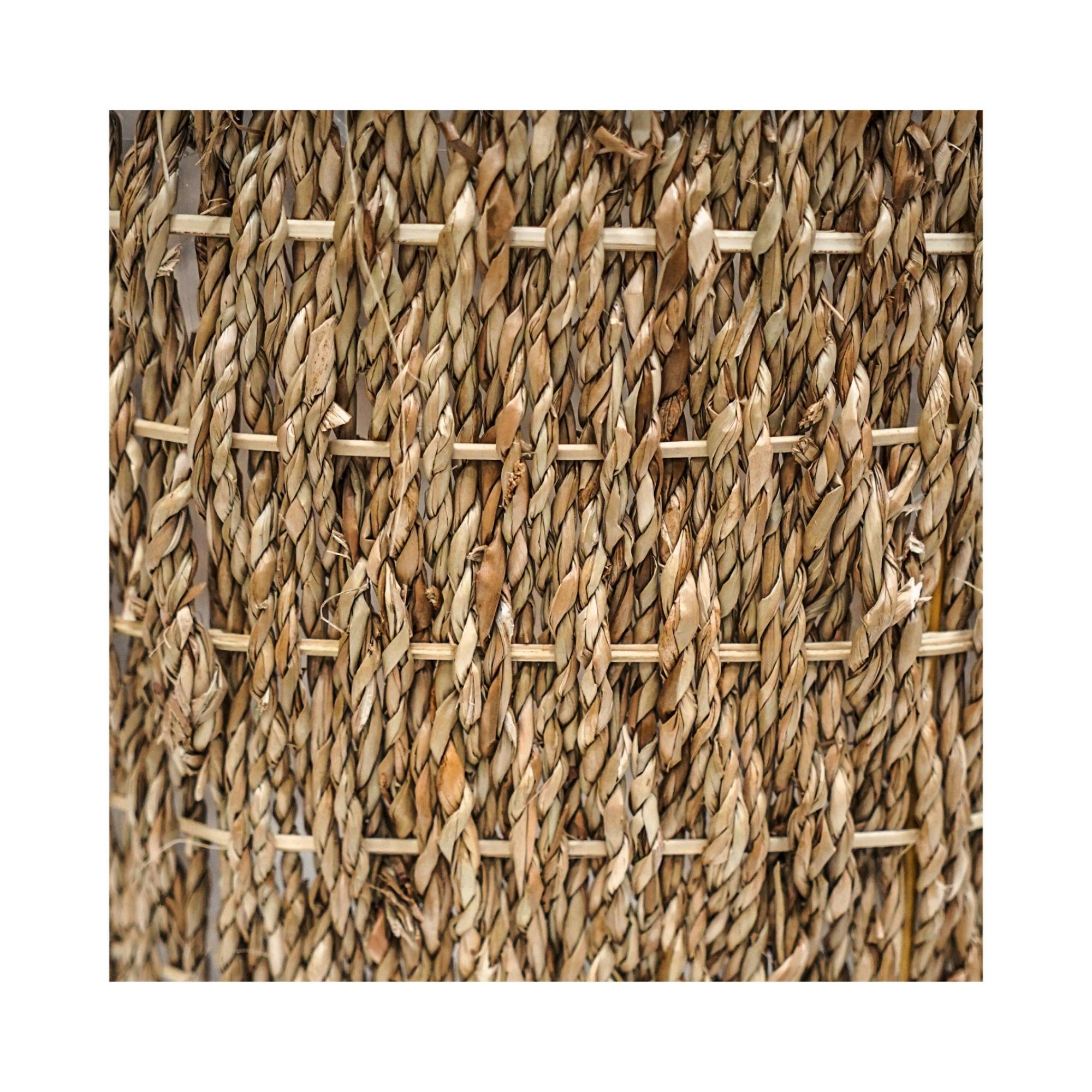 Seagrass vuorattu Basket Natural -setti 2 kpl