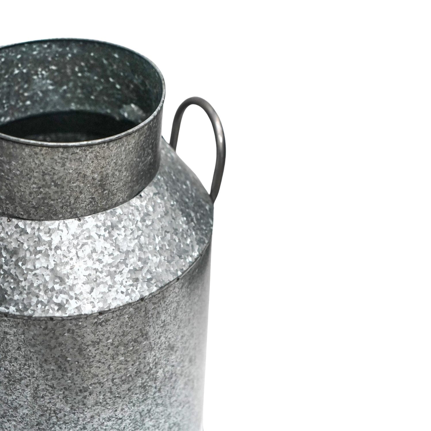 Galvanised Milk Churn