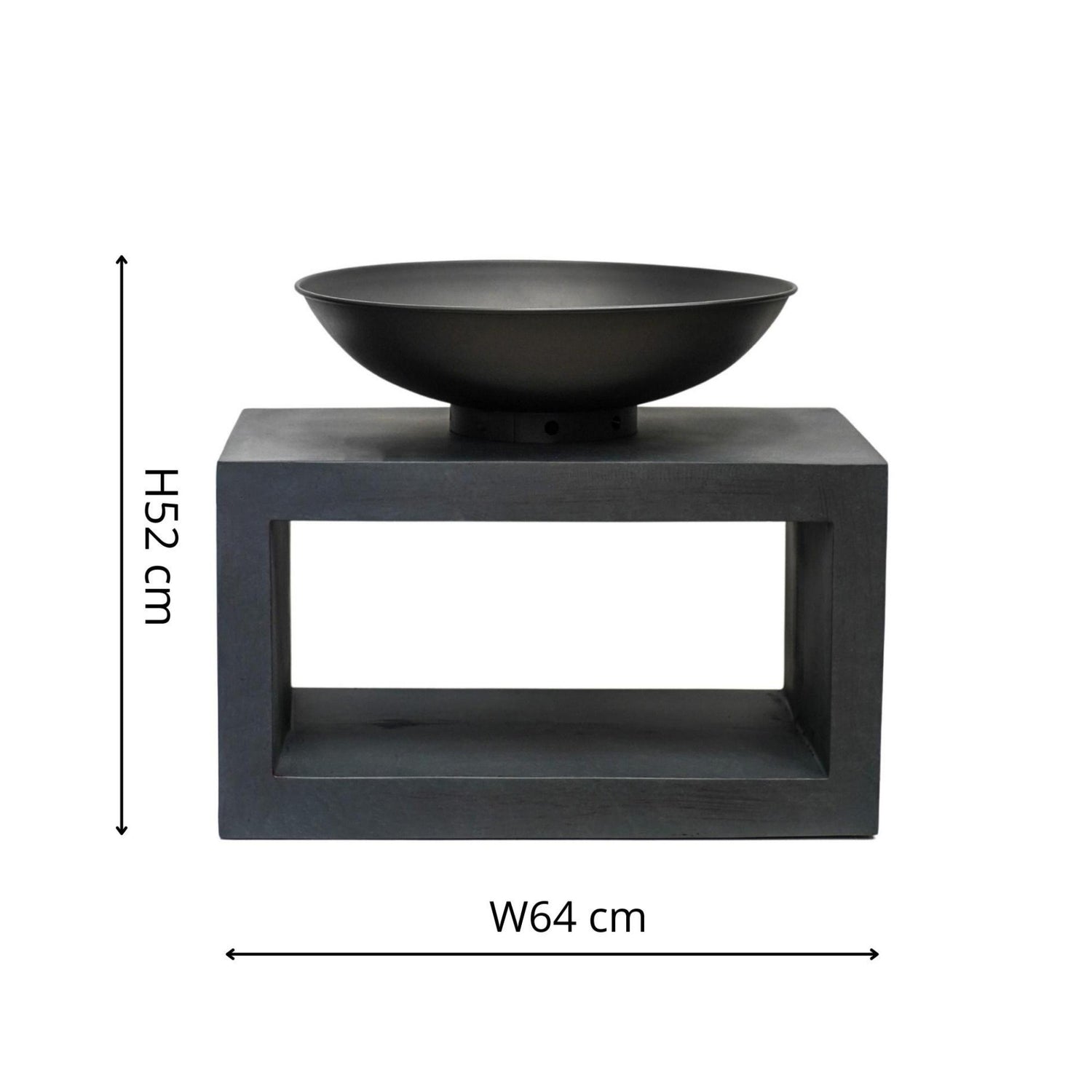 Firebowl & Rectangle Console