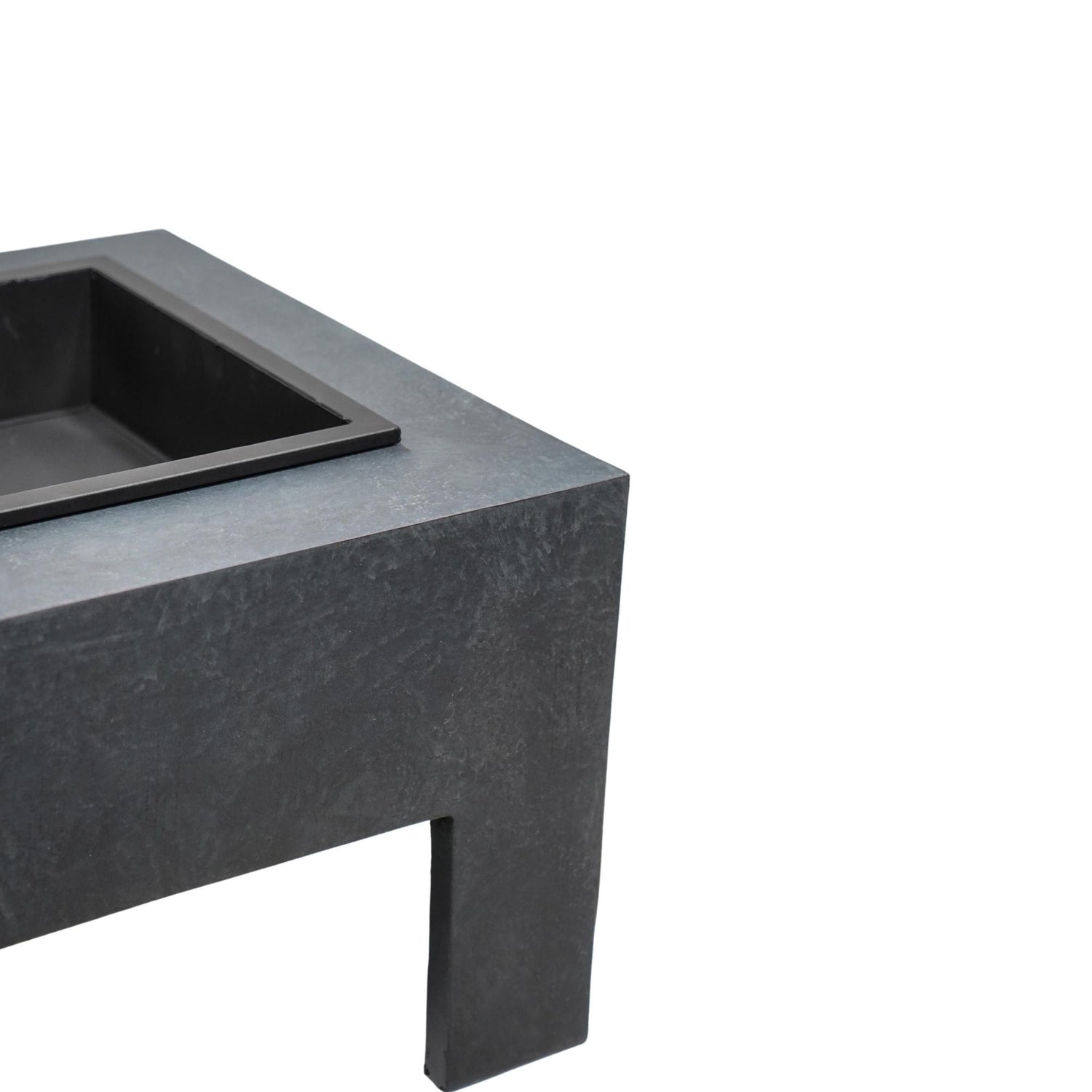 Square Firebowl & Square Console