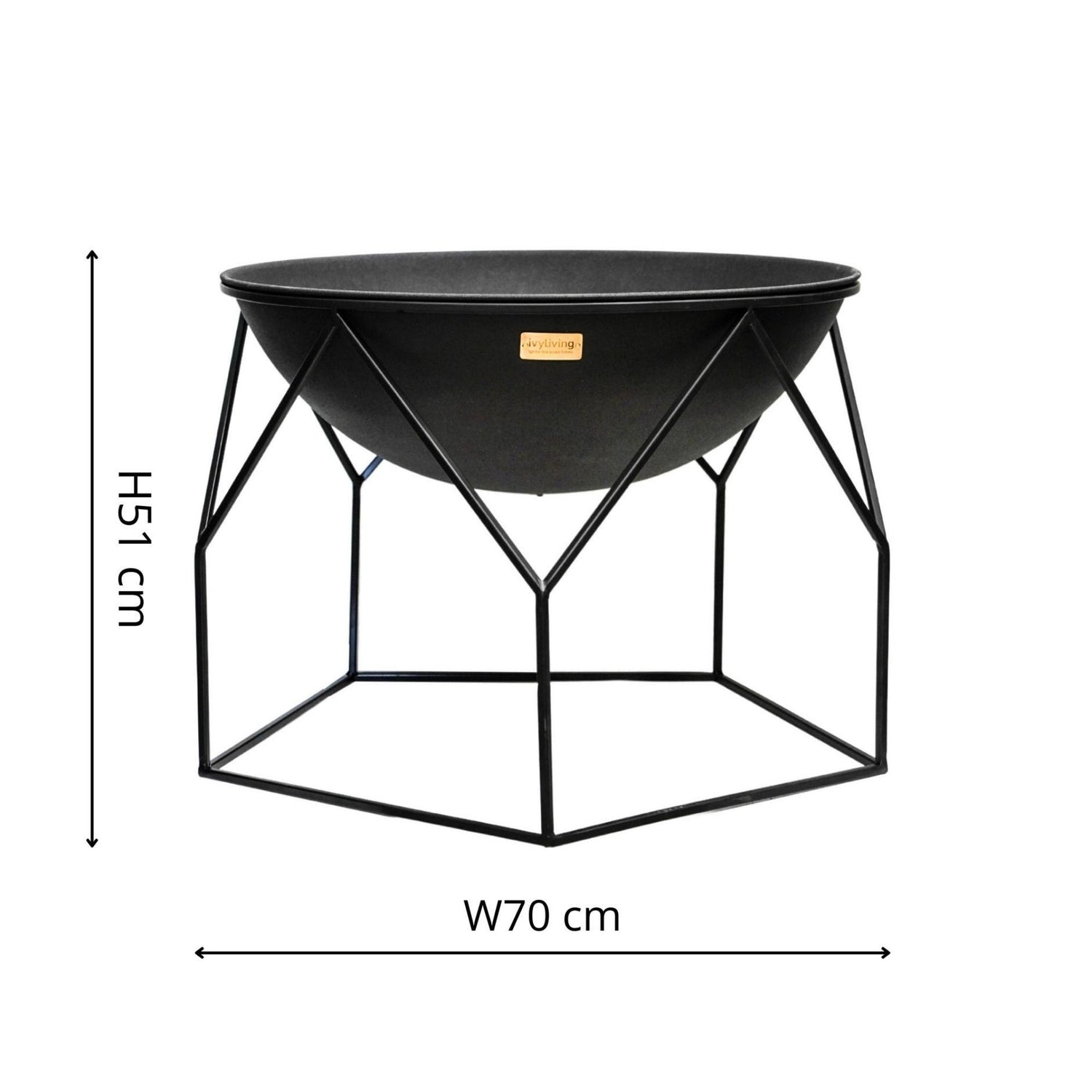 Ulkona Buckingham Firebowl