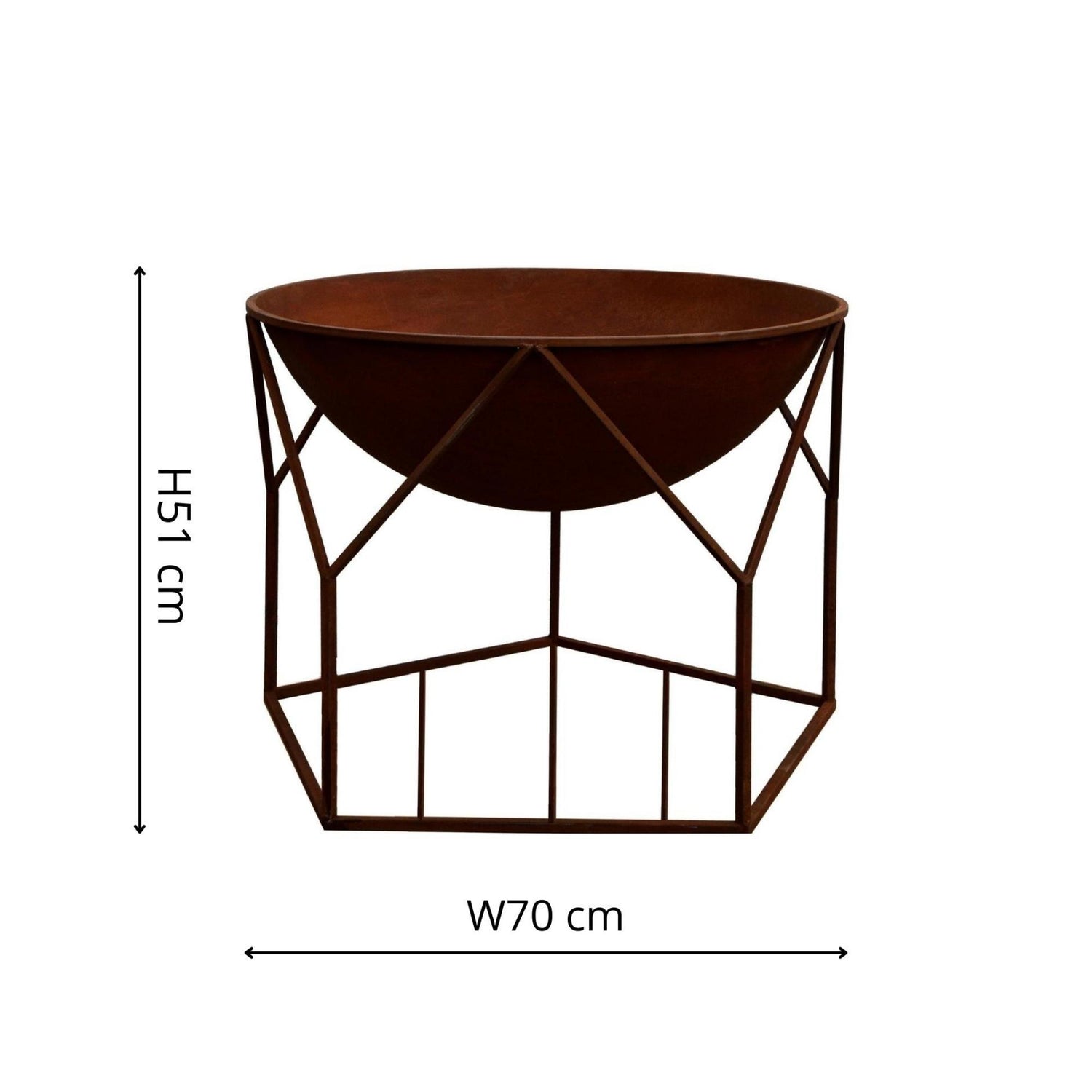 Ulkona Buckingham Firebowl