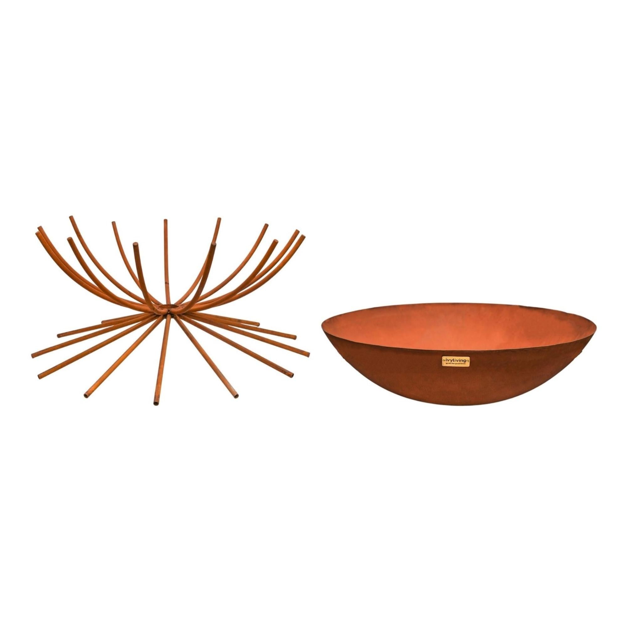 Outdoor Metal Dakota Firebowl