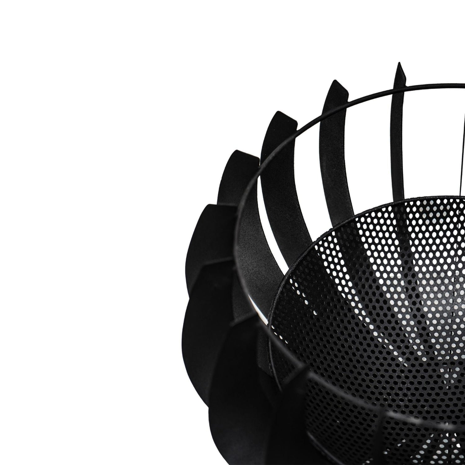 Outdoor Solis Firebowl in Matt Black