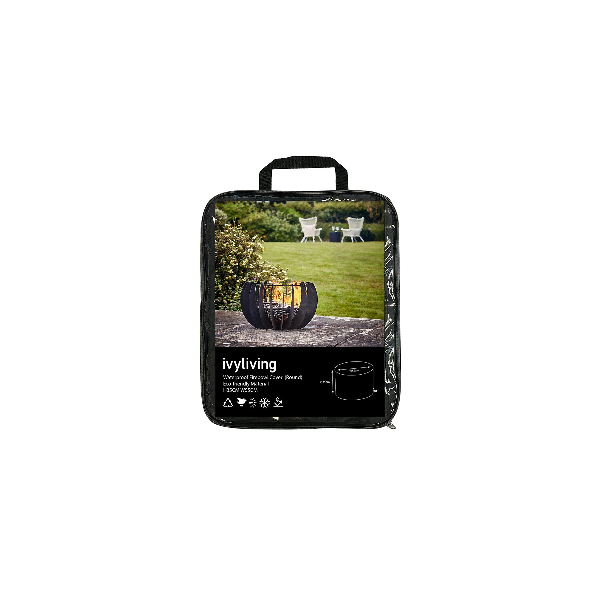 Waterproof Firebowl Cover (Small)