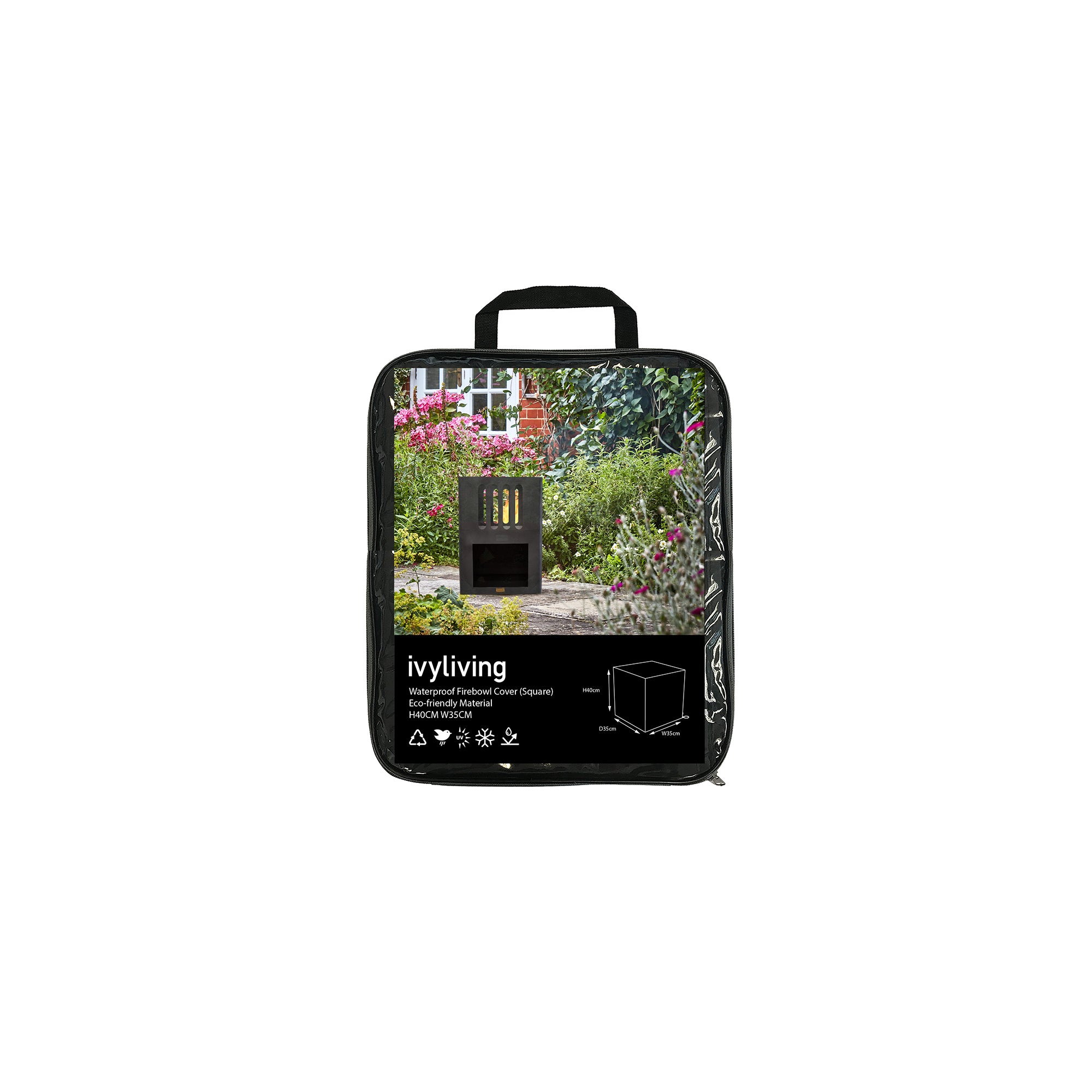 Waterproof Firebowl Cover (Square)
