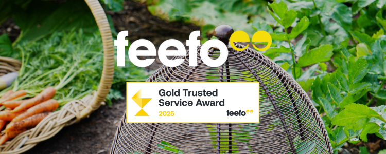 Ivyline awarded the Feefo Gold Trusted Service Award