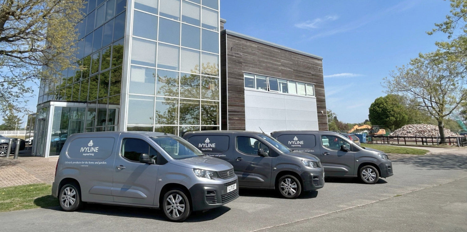 The NEW Ivyline fleet of Merchandiser Vans