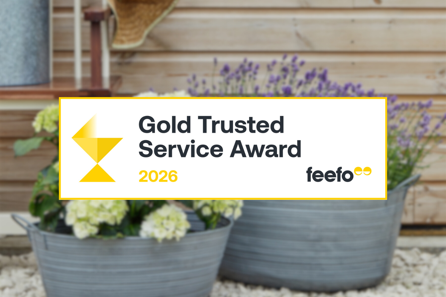 Ivyline awarded the Feefo Gold Trusted Service Award