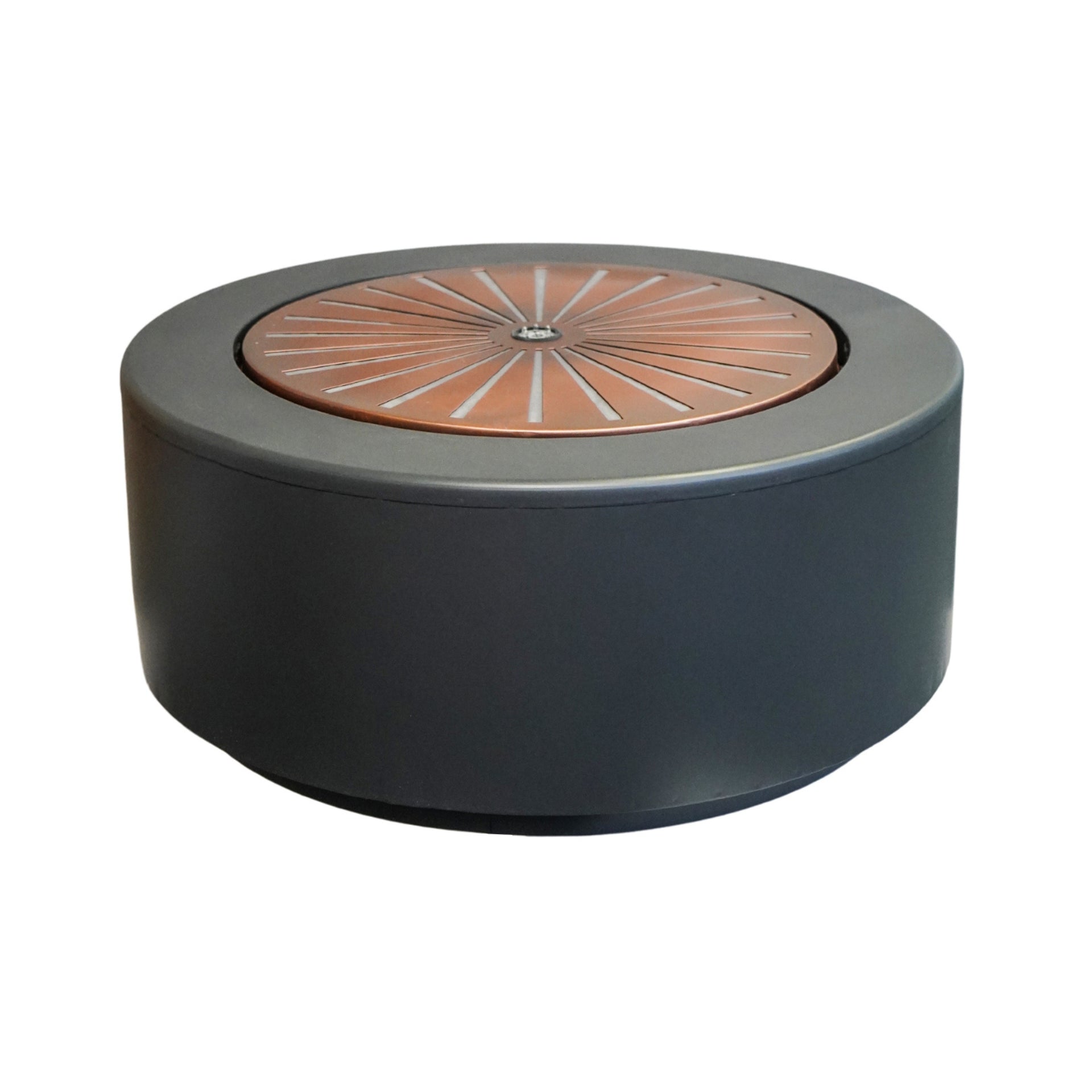 Solis Large Water Feature Light Display Terrazzo & Brass effect