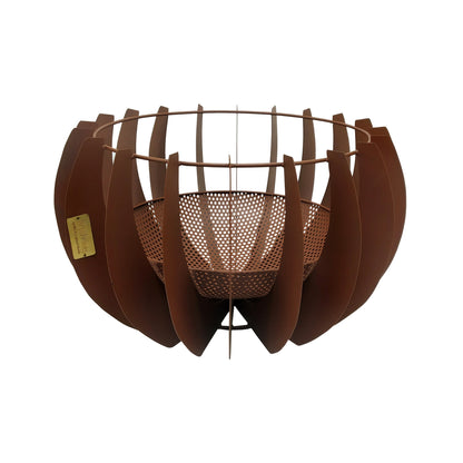 Outdoor Solis Fire Pit ruosteessa