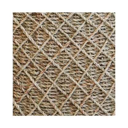 Round Foldable Diamond Wicker Tree Skirt