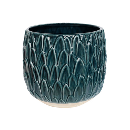 Arles Leaf Embossed Planter