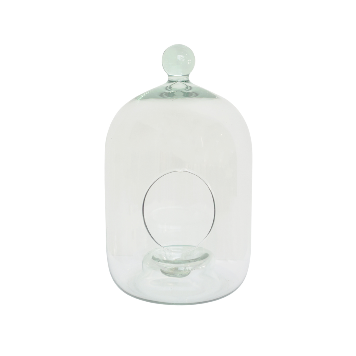 Glass Bell Jar Open Terrarium