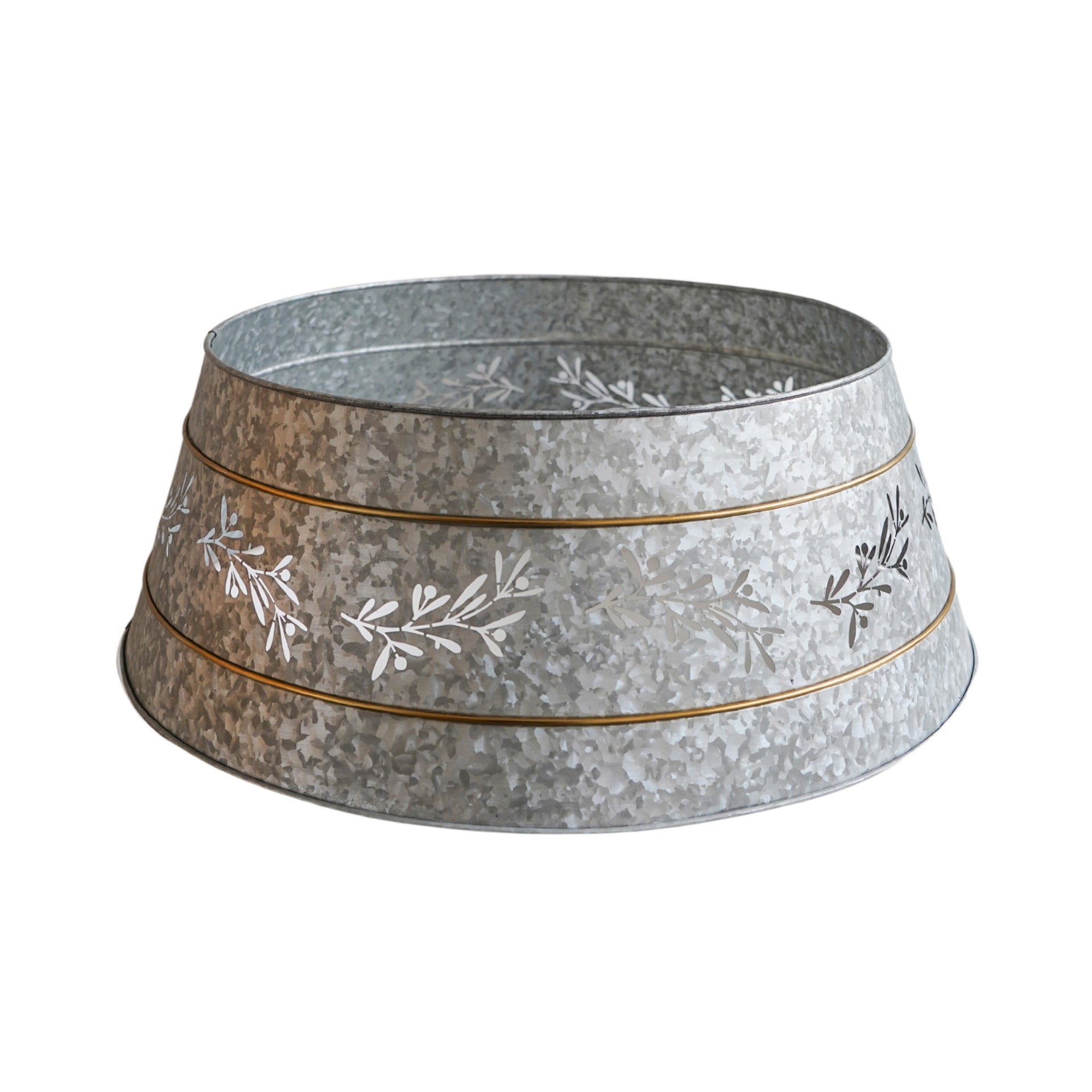 Cut Out Mistletoe Tree Skirt