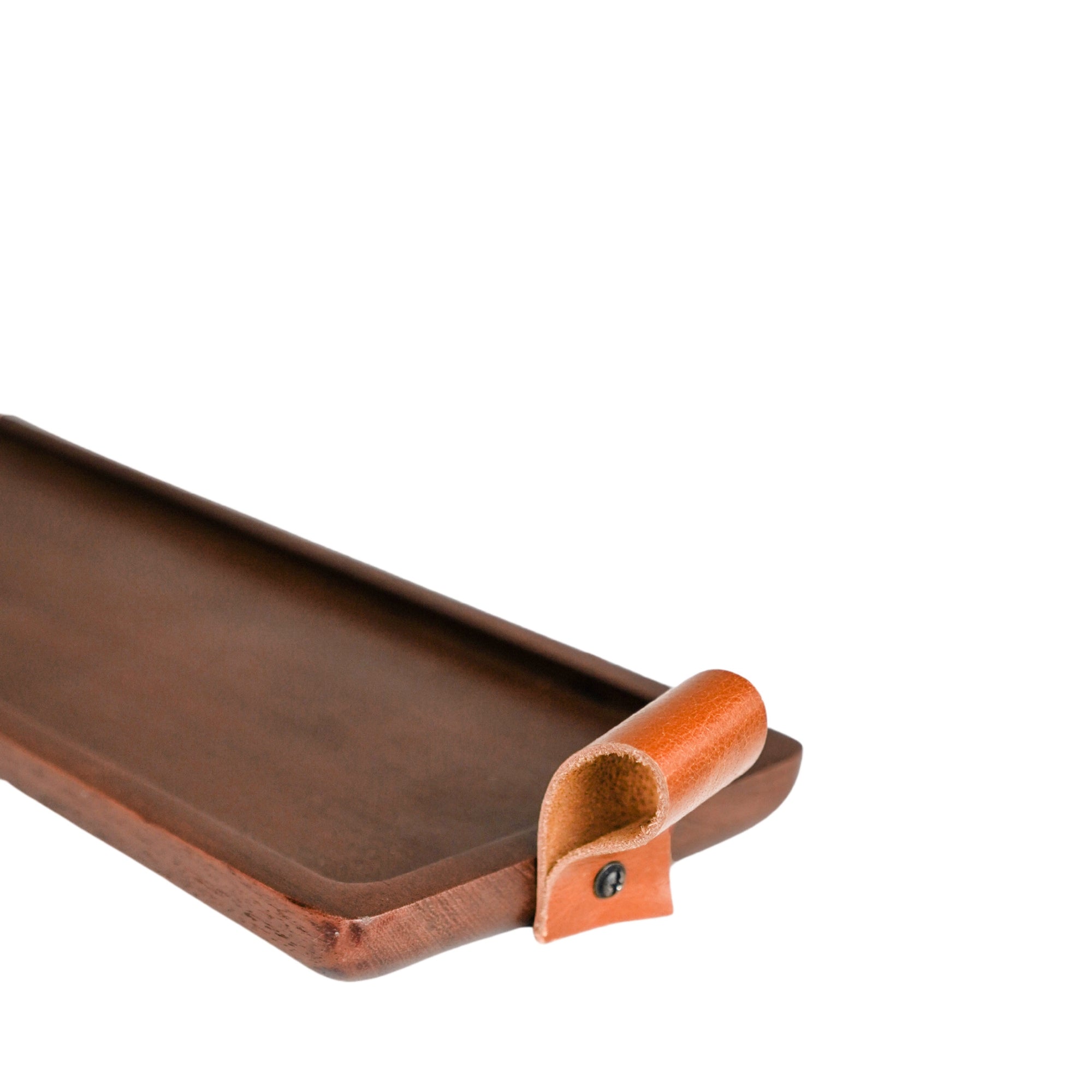 Harvey Walnut Wooden Candle Tray