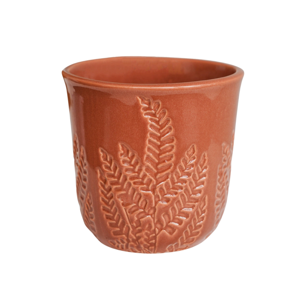 Kew Embossed Fern Planter