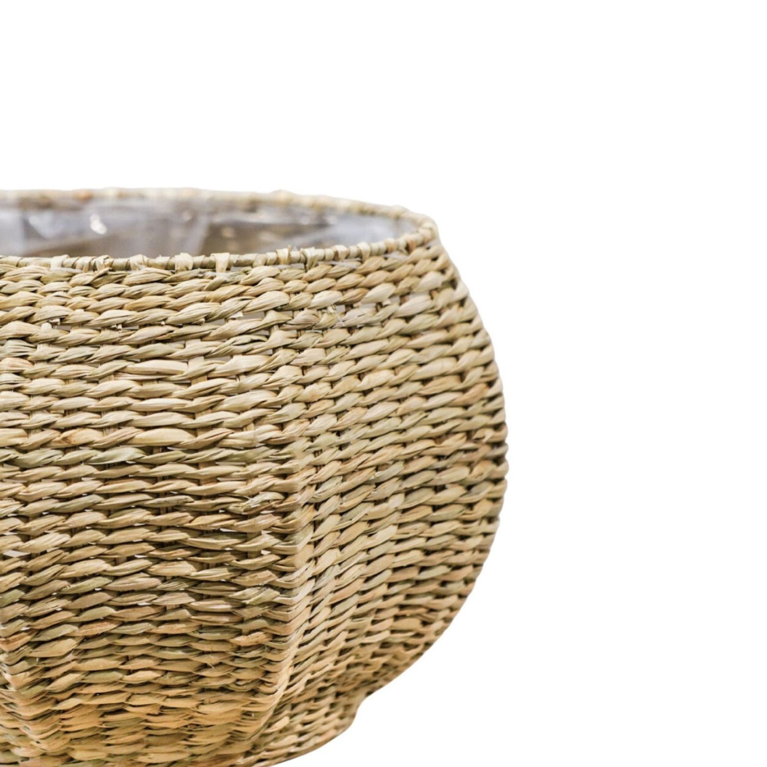 Norwick Seagrass Pumpkin Basket Set of 2