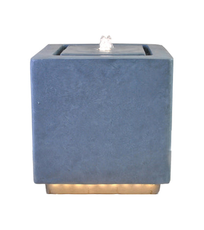 Outdoor Elite LED Cube Waterfeature Cement