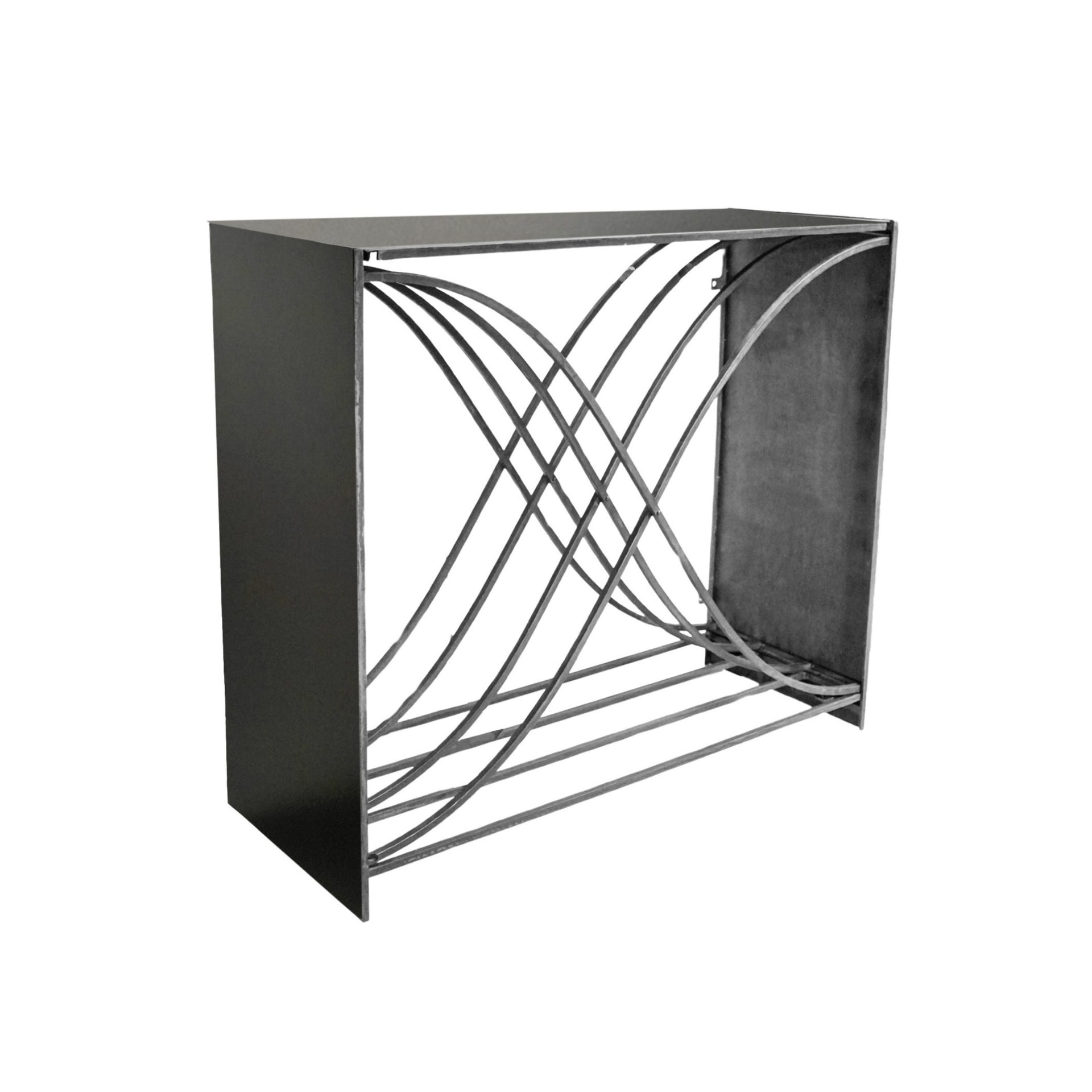 Outdoor X shape Log Storage