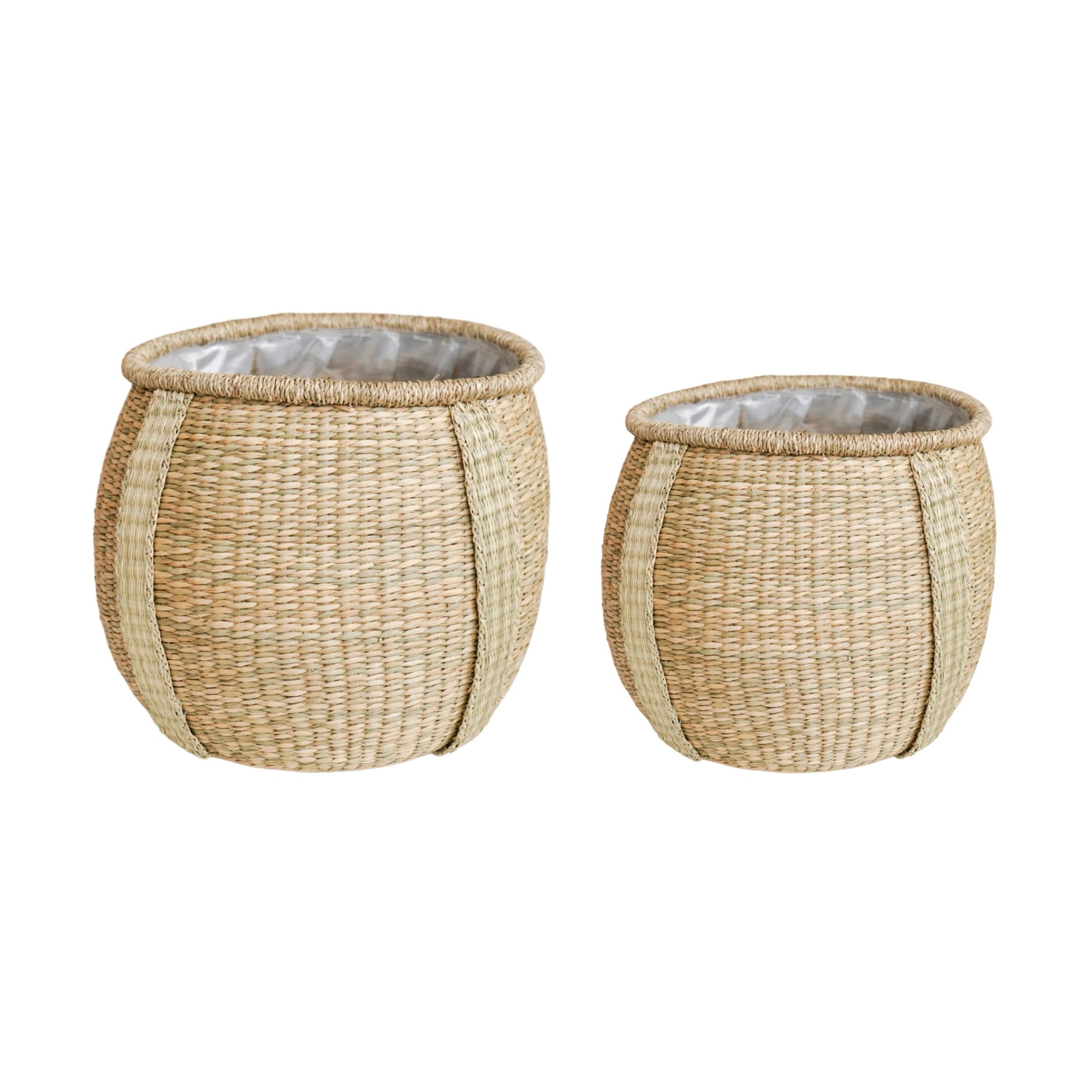 Pando Seagrass Basket Natural Set of 2