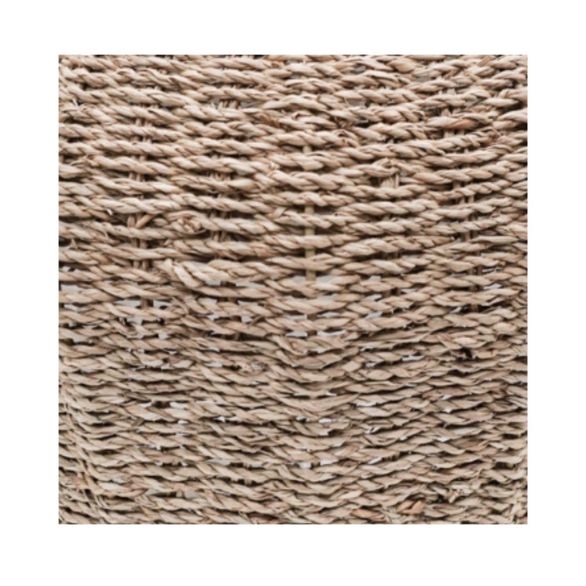 Tula Tapered Seagrass Planter Set of 2