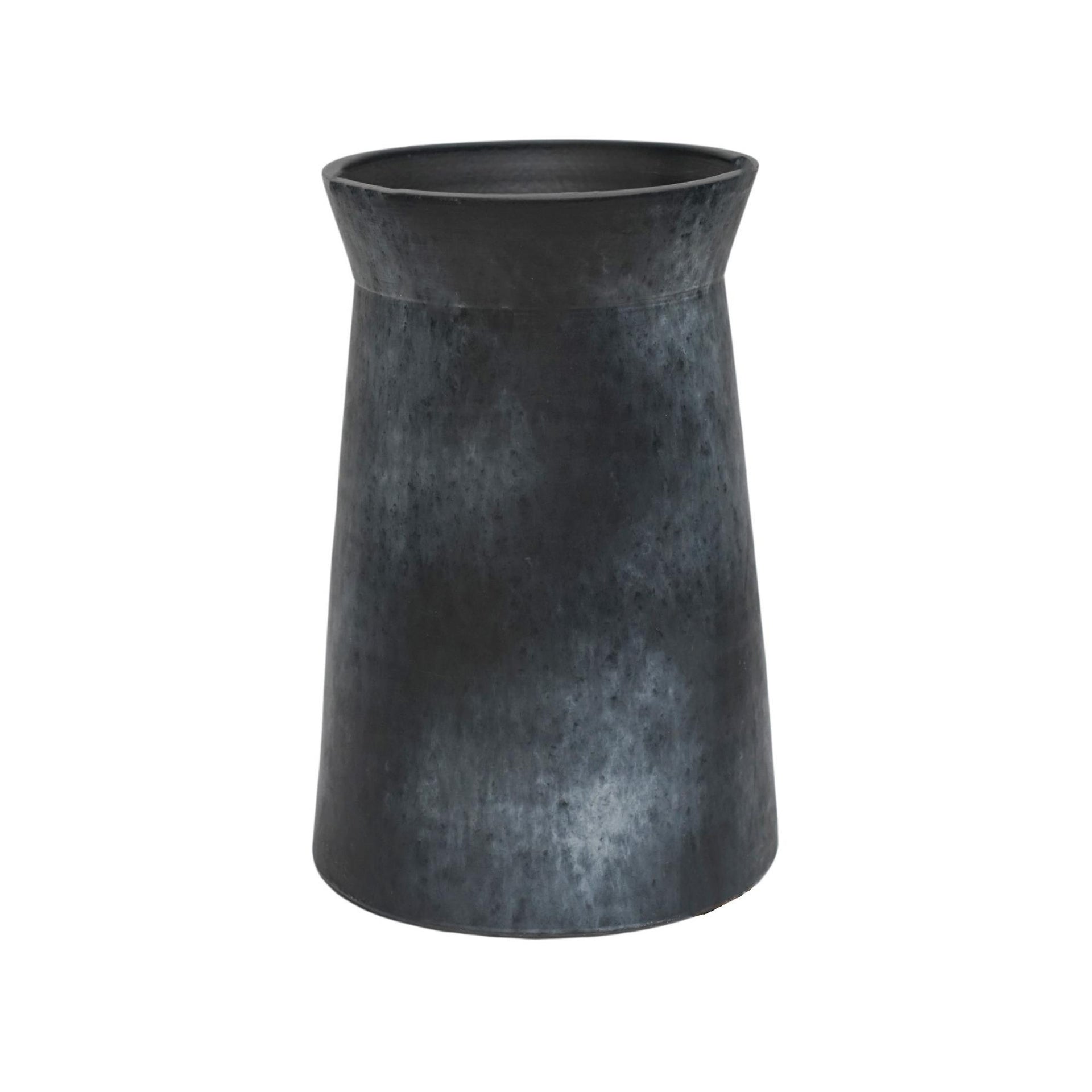 Kew Handthrown Vase Basalt