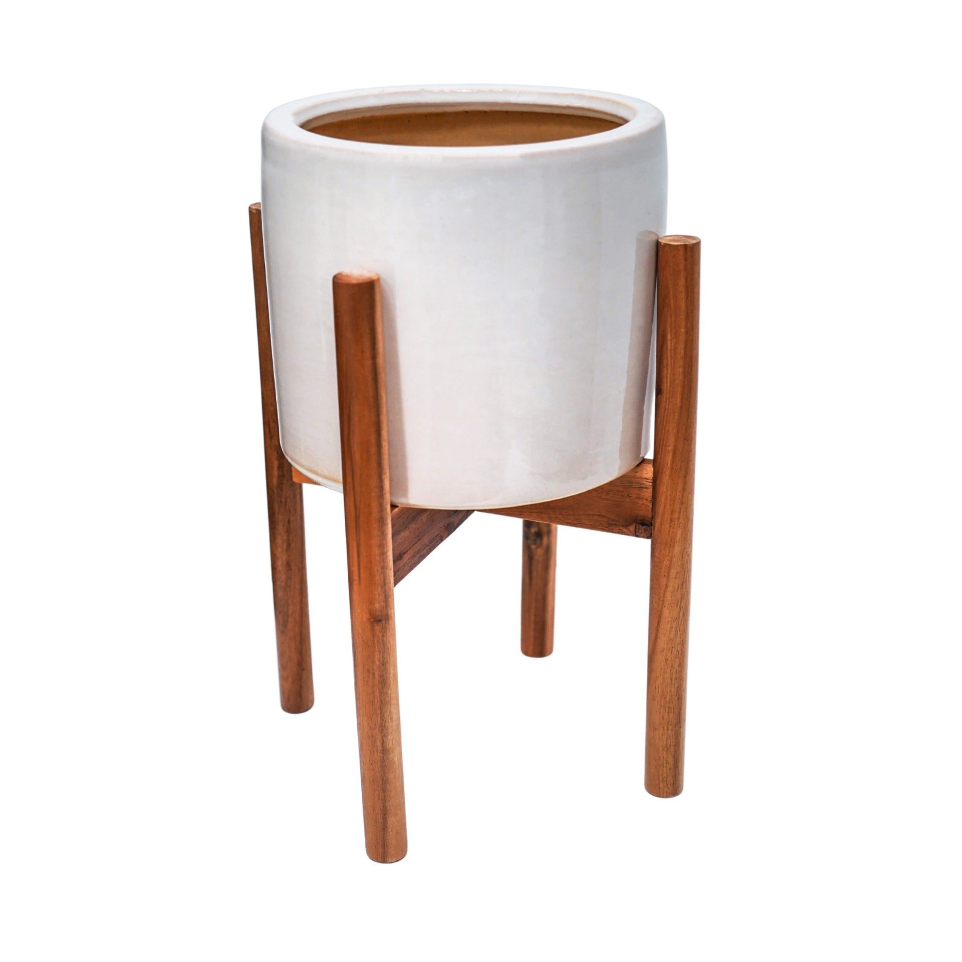Anzio Planter Wooden Stand