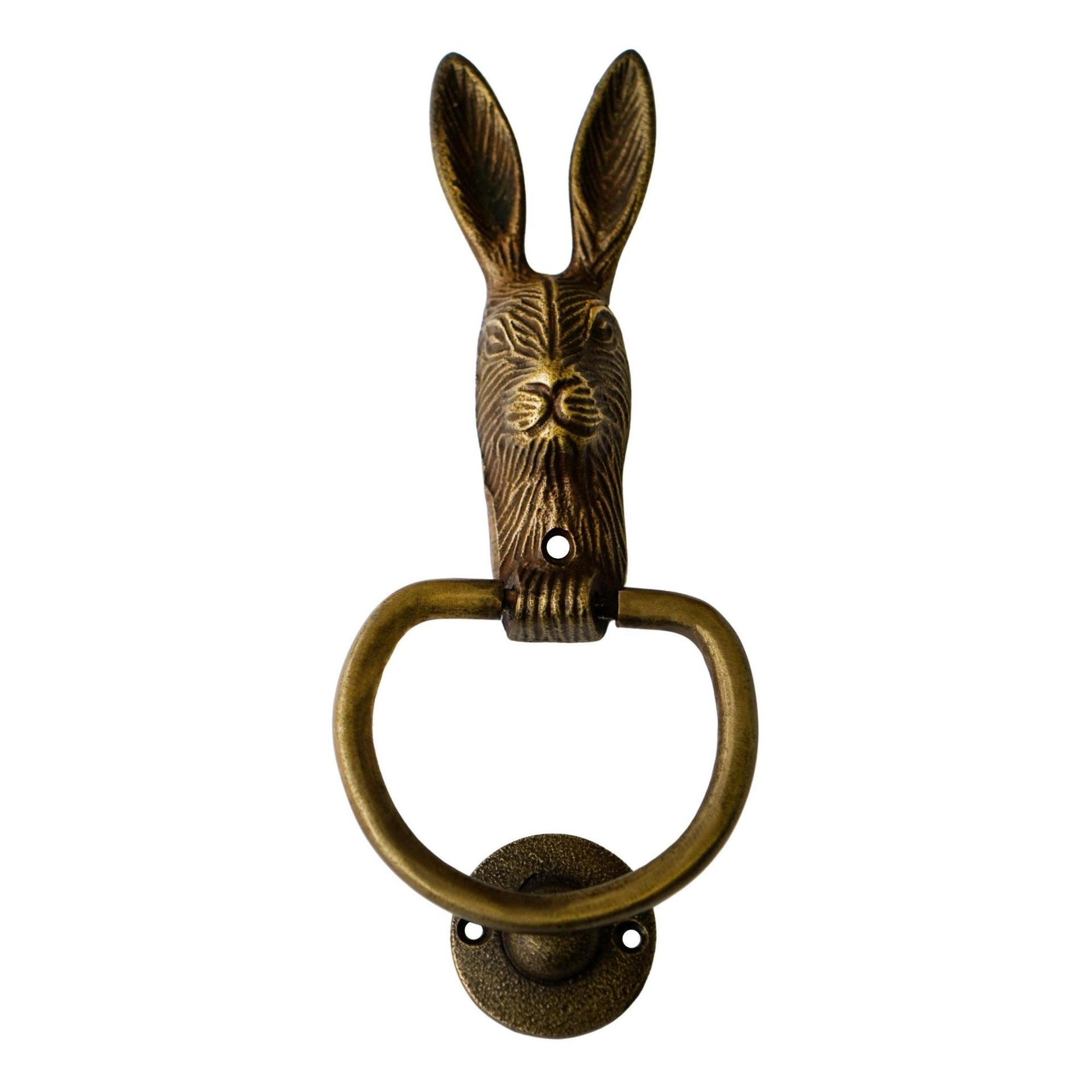 Cast Iron Hare Door Knocker
