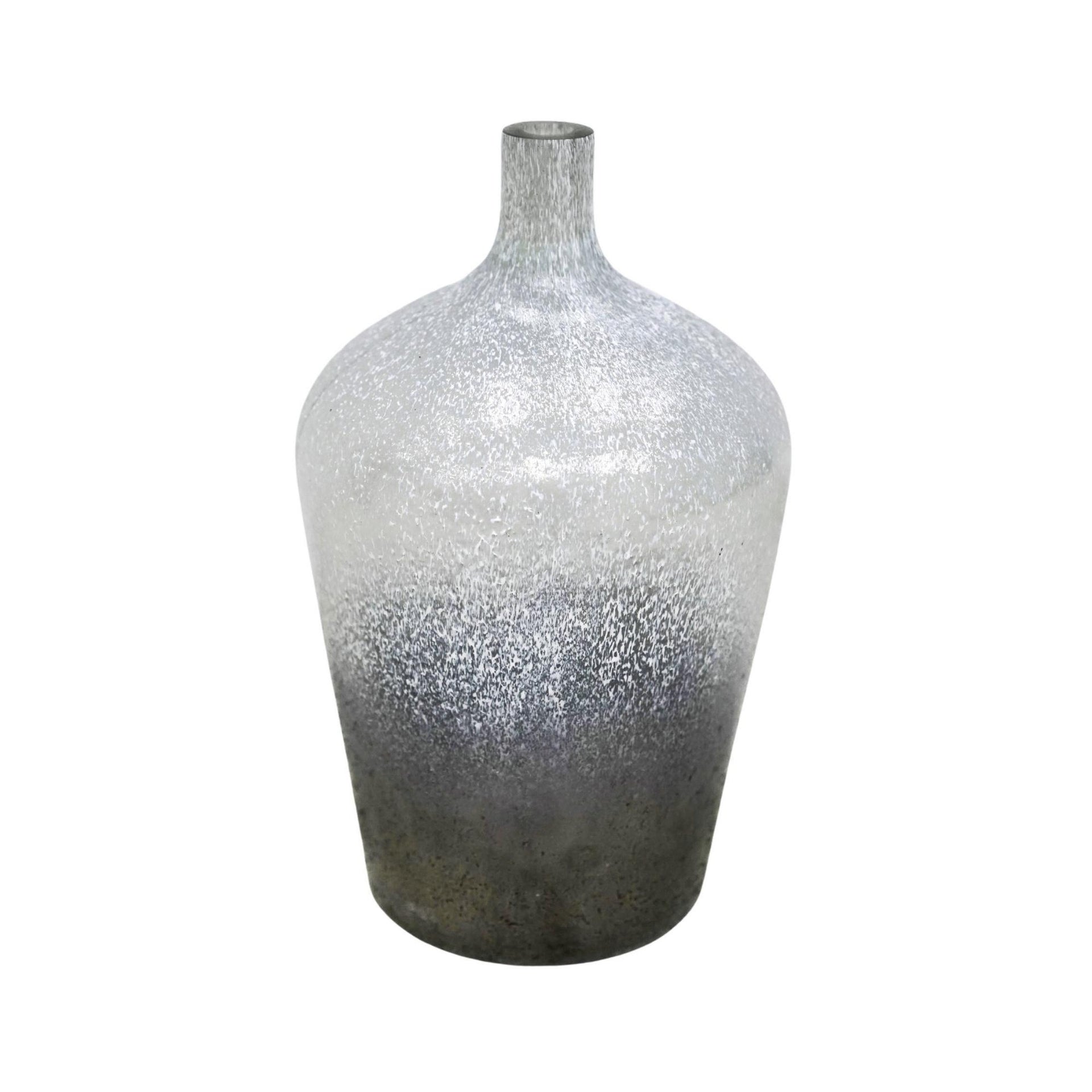 Verre Stem Frosted Vase