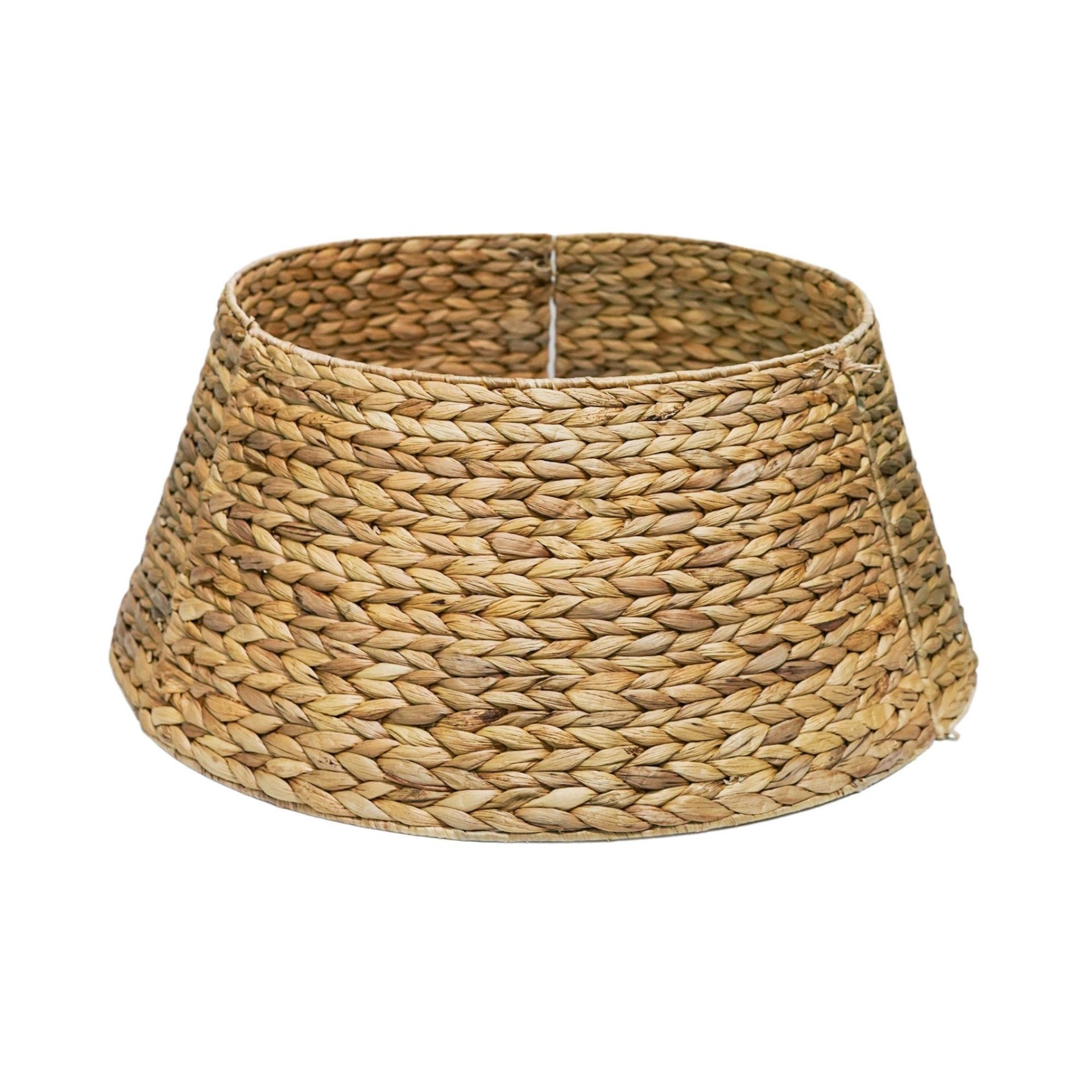 Water Hyacinth Foldable Round Tree Skirt Sustainable