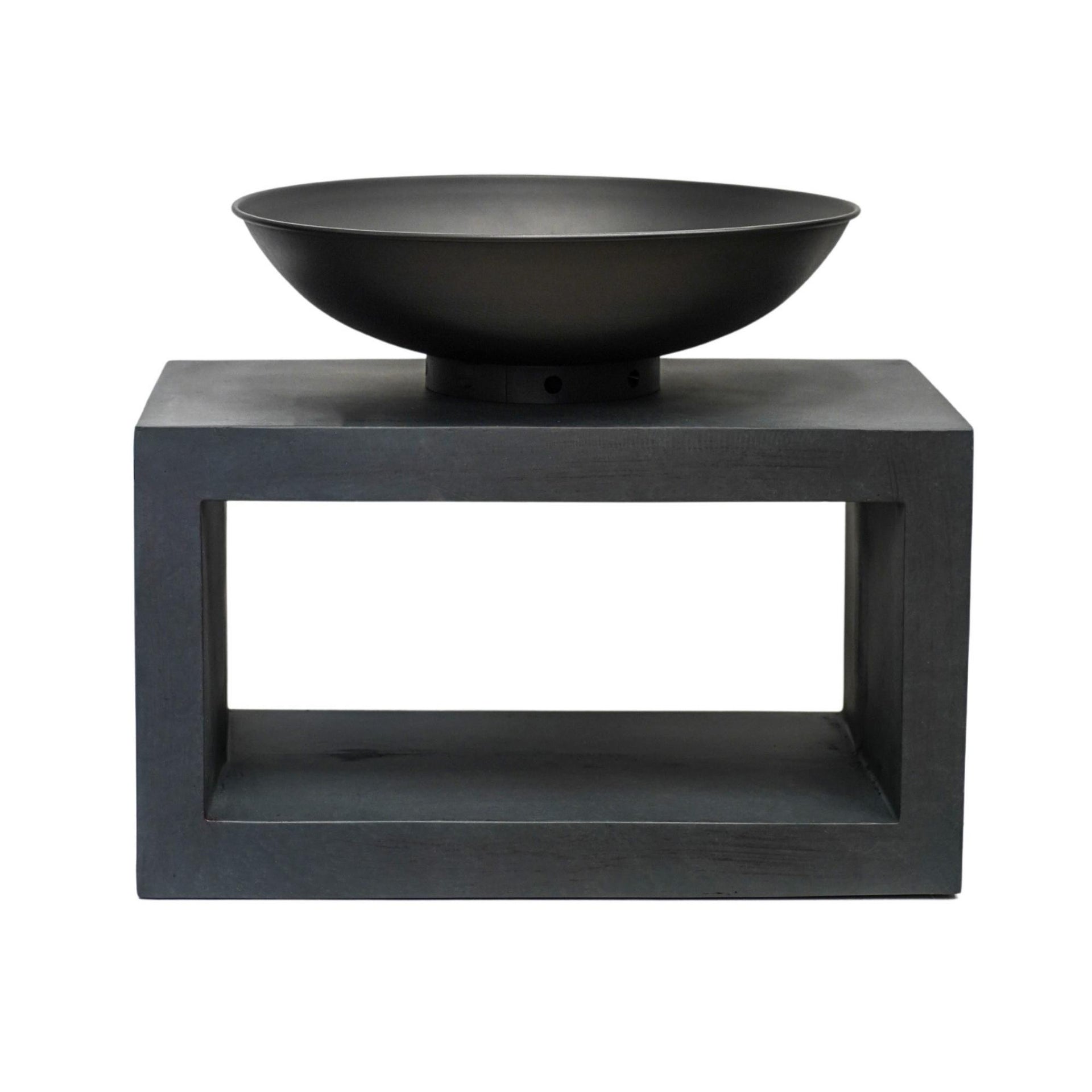 Firebowl & Rectangle Console