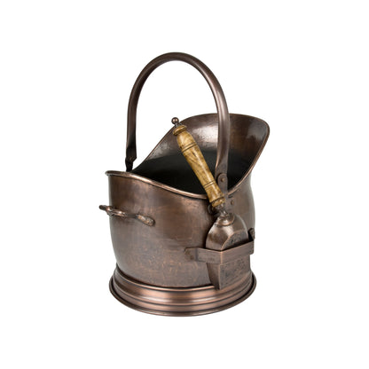Antique Copper Coal Bucket