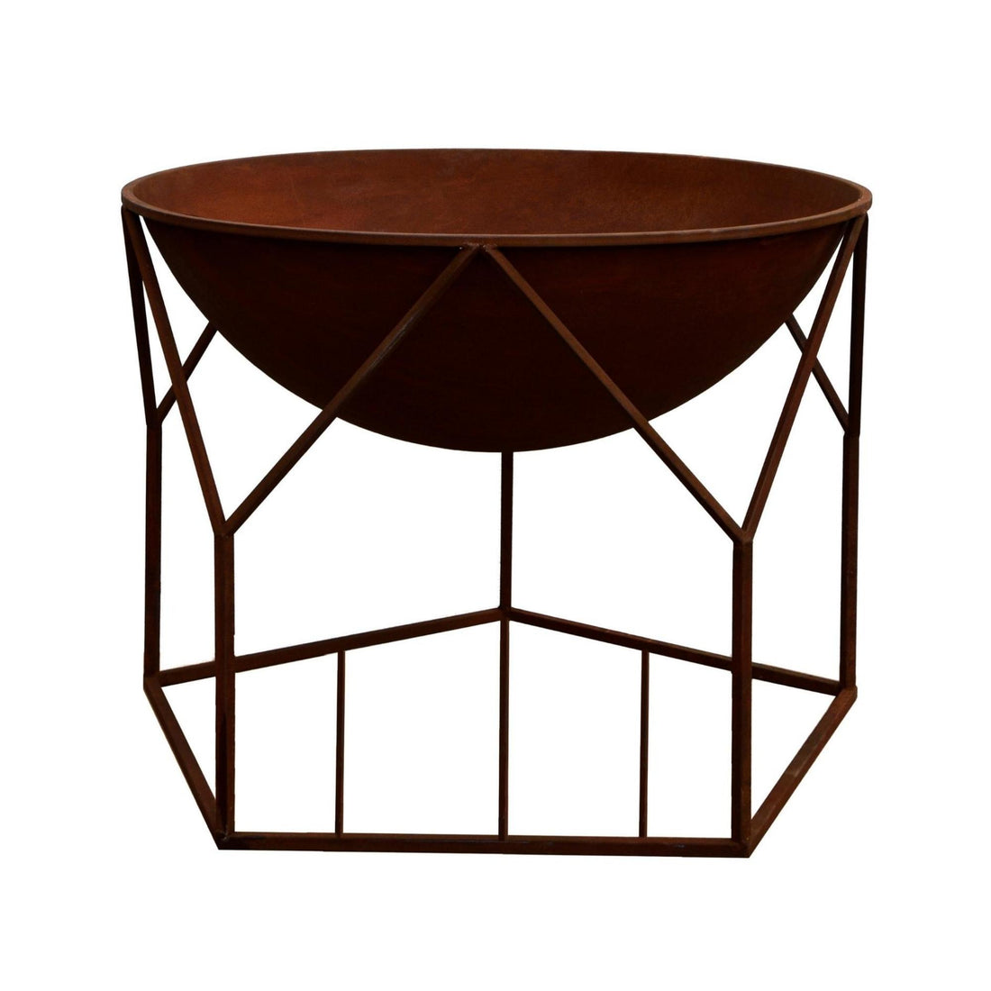 Private Sale - Rust Outdoor Buckingham Firebowl