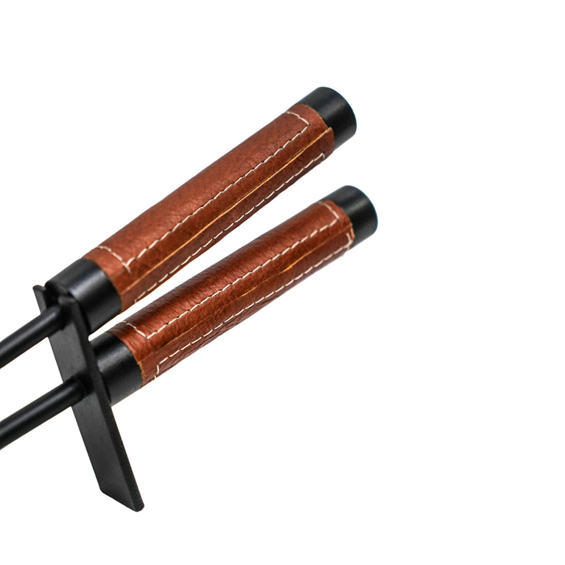 Leather Handle Tidy Set