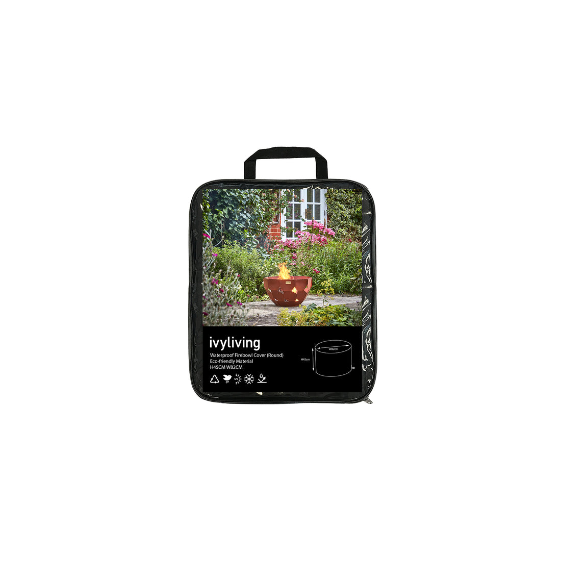 Waterproof Firebowl Cover (Round)